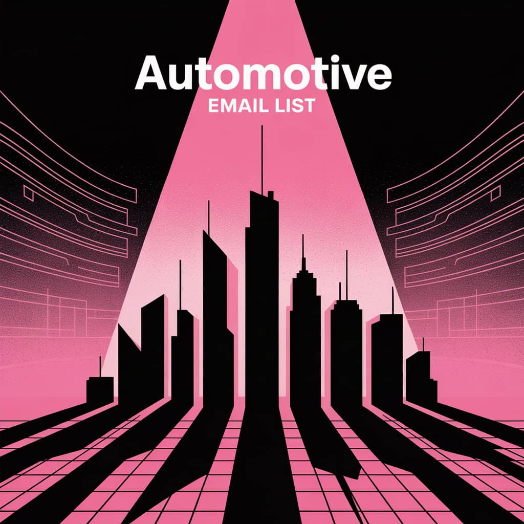 Automotive Industry Email List