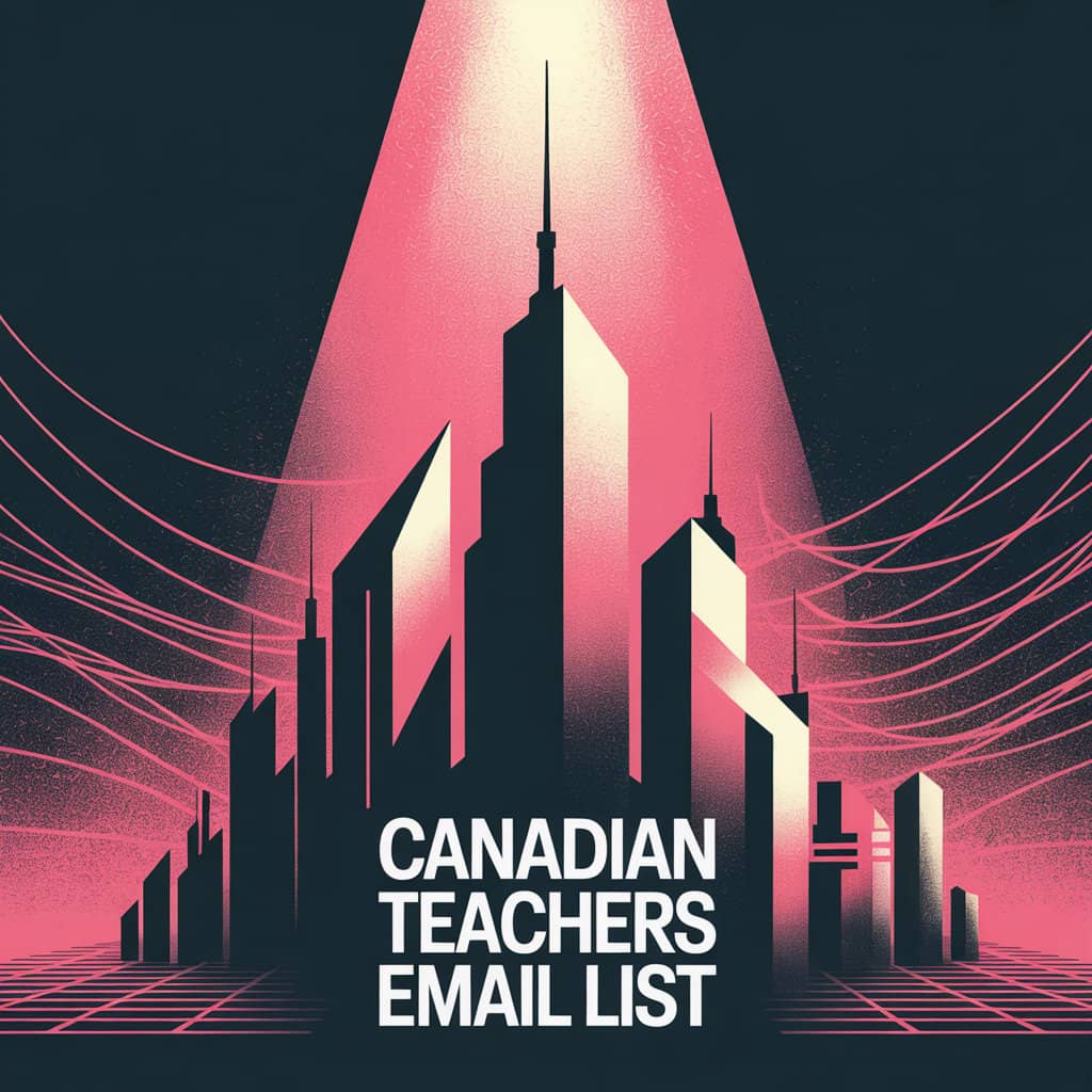 Canadian Teachers Email List