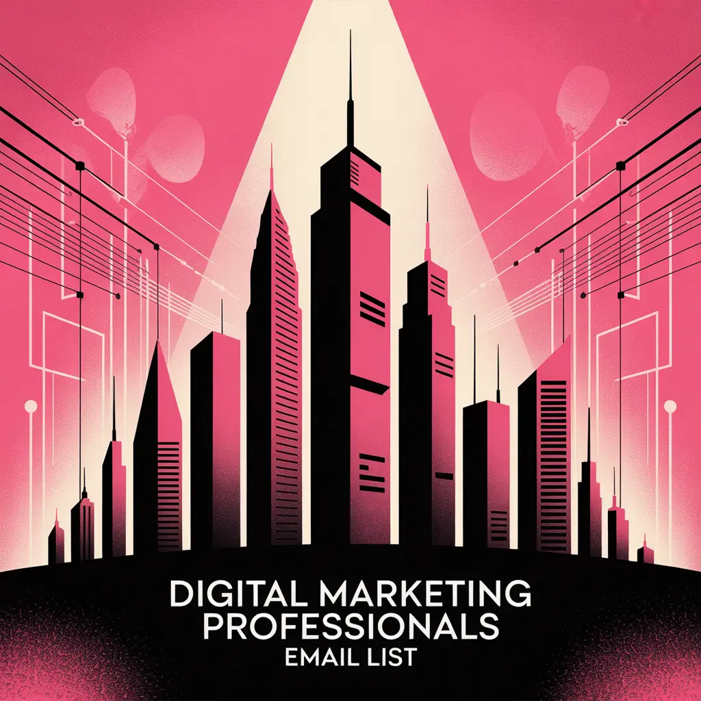 Digital Marketing Professionals Email List
