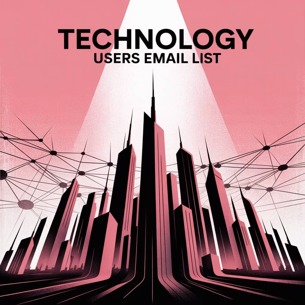 Technology Users Email List
