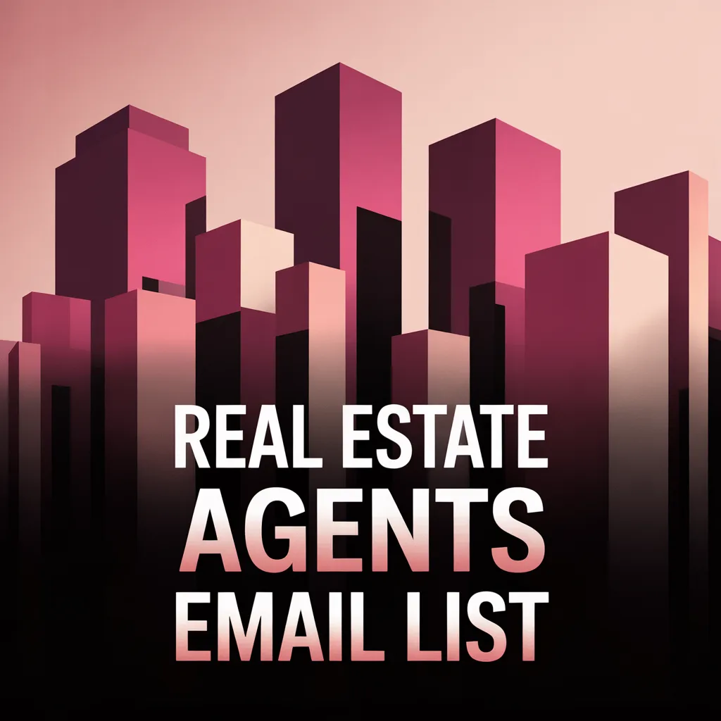 Real Estate Agents Email List